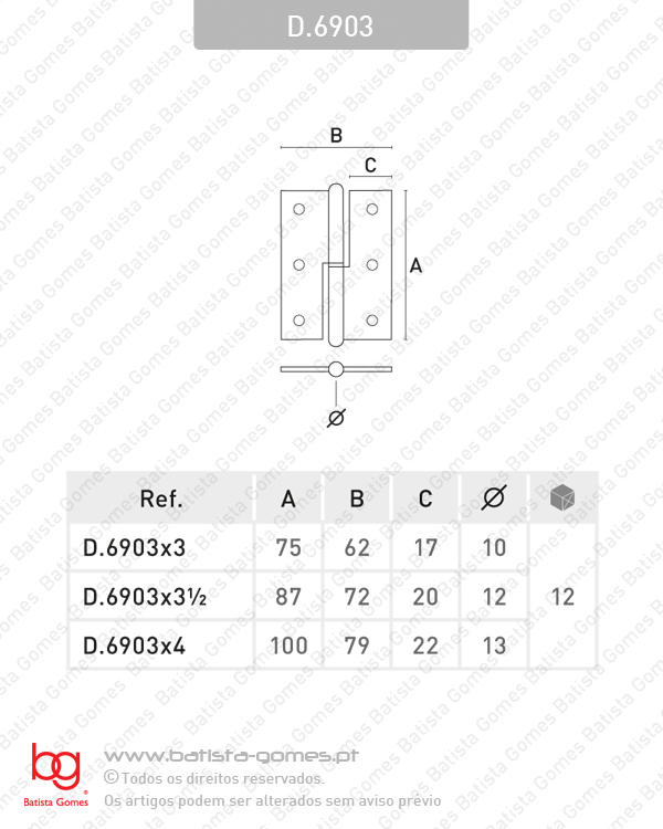 Dobradi�a balan�o - LAT�O Lacado Preto